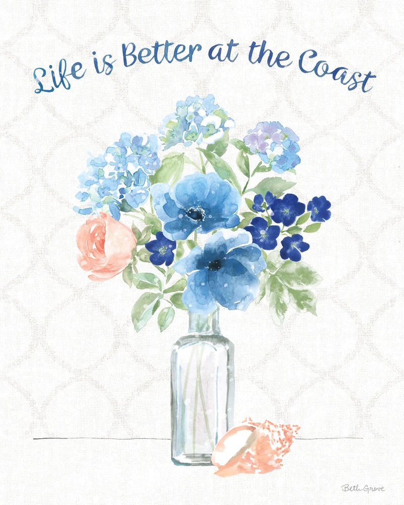 Coastline Botanical VIII by Beth Grove