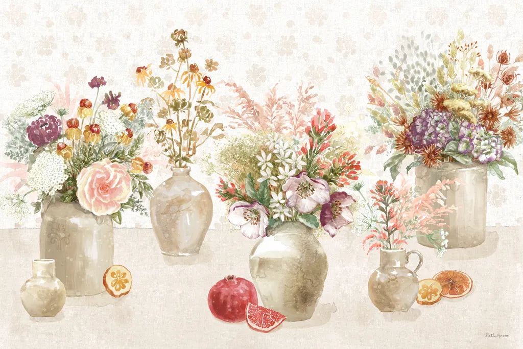 Cottage Charm I by Beth Grove. SKU 69264i. Archival Giclee Fine art print for wall decor.