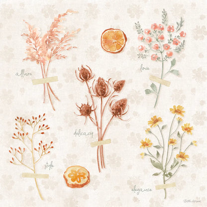 Cottage Charm IX by Beth Grove. SKU 69272a. Archival Giclee Fine art print for wall decor.