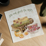 Cottage Charm VII by Beth Grove. Shown as a detailed flat fine art print, highlighting archival giclee quality. Available as an archival giclee rolled canvas, fine art paper, or poster print. SKU 69270a.