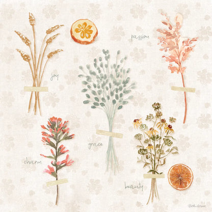 Cottage Charm VIII by Beth Grove. SKU 69271a. Archival Giclee Fine art print for wall decor.