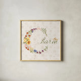 Cottage Charm XI by Beth Grove. Shown in a natural wood glass frame for a timeless modern aesthetic. Available as an archival giclee rolled canvas, fine art paper, or poster print. SKU 69274a.