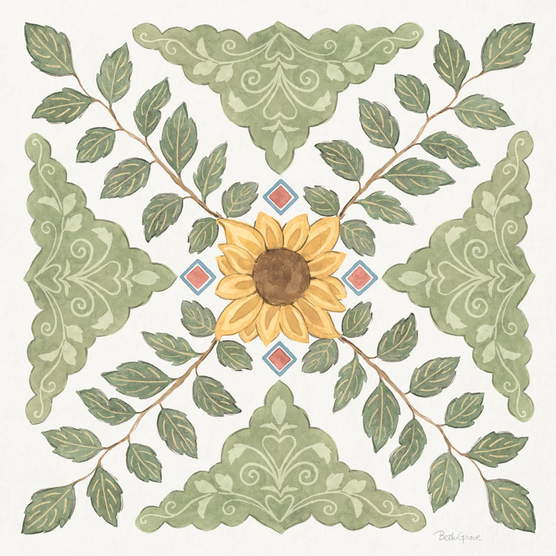 Country Flowers X by Beth Grove