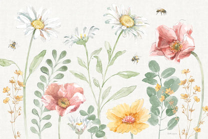 Daisy Days I by Beth Grove. SKU 81989i. Archival Giclee Fine art print for wall decor.