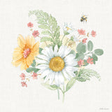 Daisy Days V by Beth Grove. SKU 81993a. Archival Giclee Fine art print for wall decor.