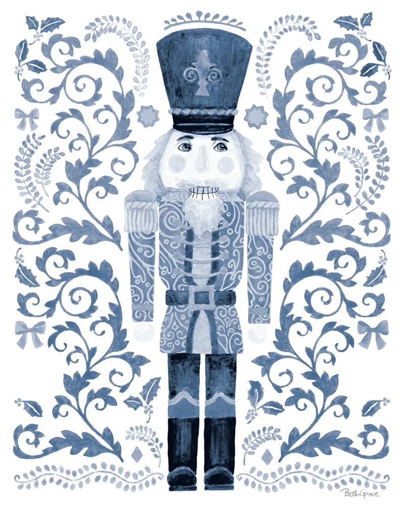 Decorative Holiday II Grey by Beth Grove