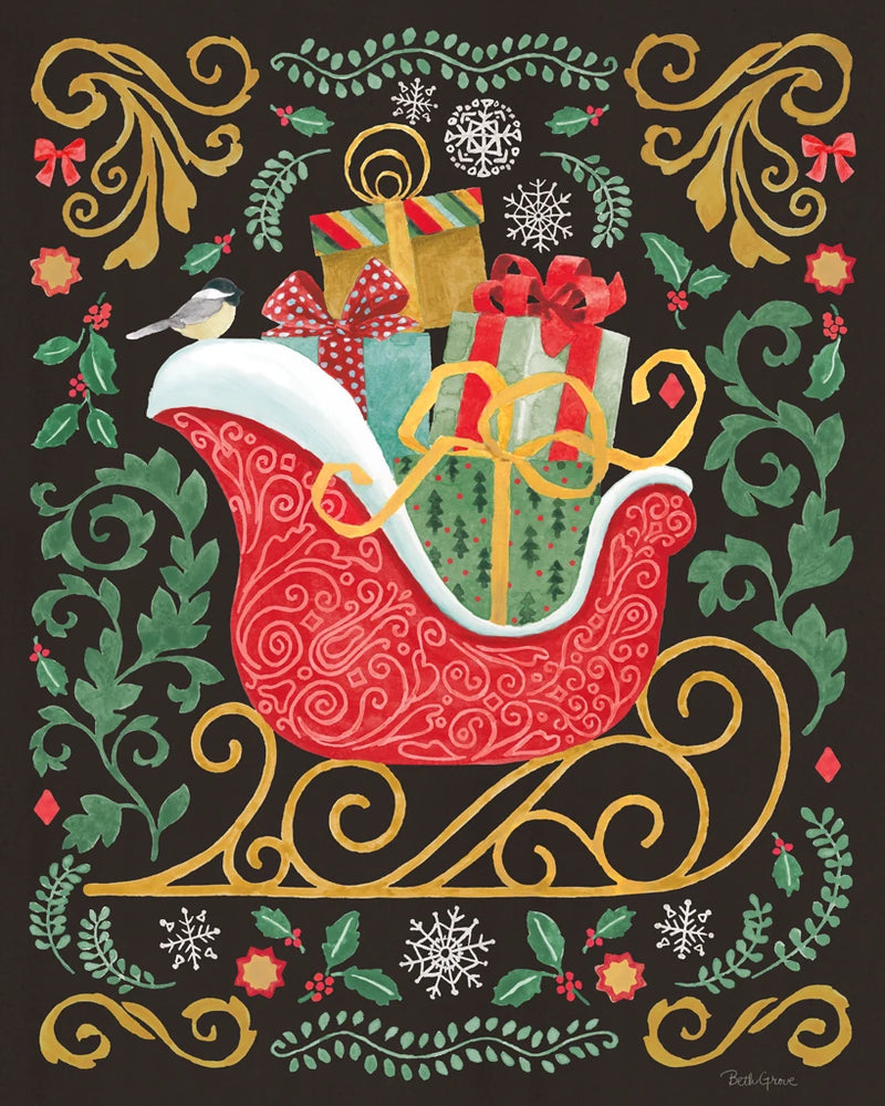 Decorative Holiday III by Beth Grove