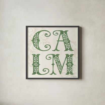 Decorative Holiday V by Beth Grove. Shown in a sleek black glass frame for a contemporary gallery look. Available as an archival giclee rolled canvas, fine art paper, or poster print. SKU 94299a.