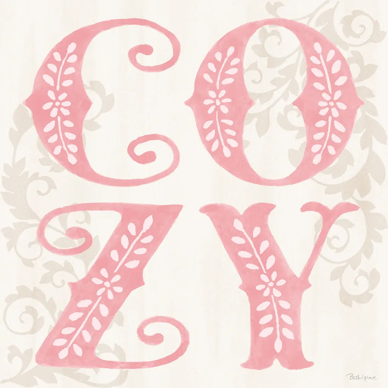 Decorative Holiday VI Pastel by Beth Grove. SKU 95274a. Archival Giclee Fine art print for wall decor.