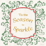 Decorative Holiday VIII by Beth Grove. SKU 94302a. Archival Giclee Fine art print for wall decor.