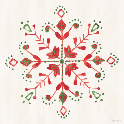Decorative Holiday X by Beth Grove. SKU 94304a. Archival Giclee Fine art print for wall decor.