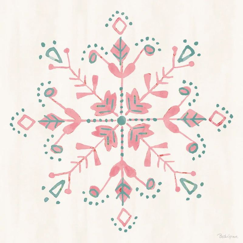 Decorative Holiday X Pastel by Beth Grove. SKU 95276a. Archival Giclee Fine art print for wall decor.