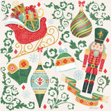 Decorative Holiday XII by Beth Grove. SKU 99971a. Archival Giclee Fine art print for wall decor.
