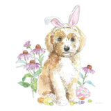 Easter Pups IV by Beth Grove. SKU 35917a. Archival Giclee Fine art print for wall decor.