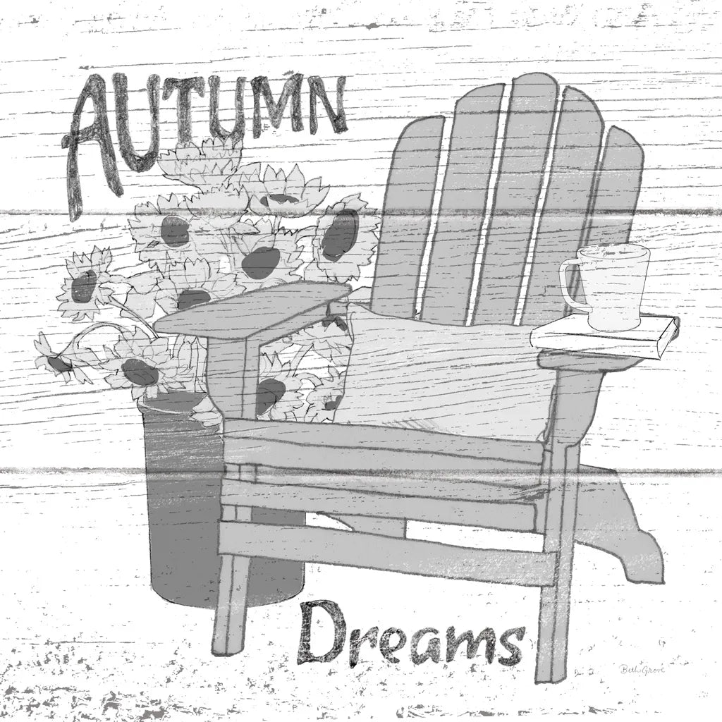 Fall Cabin IV by Beth Grove. SKU 35501a. Archival Giclee Fine art print for wall decor.