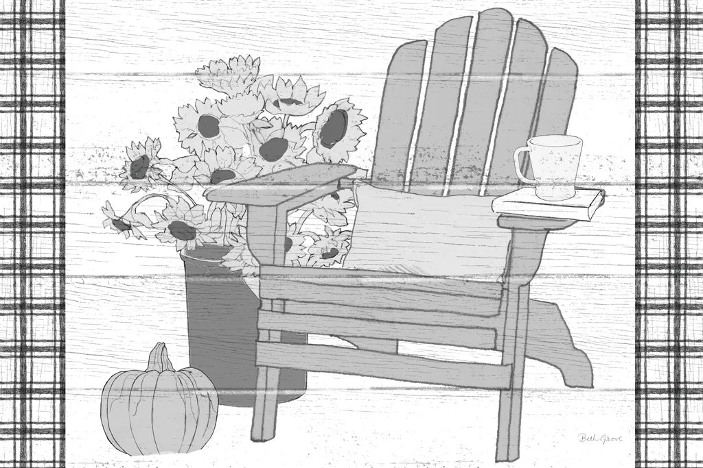 Fall Cabin V by Beth Grove. SKU 35502i. Archival Giclee Fine art print for wall decor.