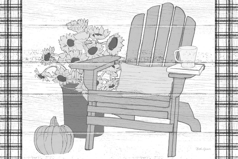Fall Cabin V by Beth Grove. SKU 35502i. Archival Giclee Fine art print for wall decor.