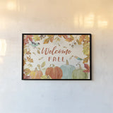 Falling for Fall I by Beth Grove. shown as a paper print in a black flame. Available as a archival giclee rolled canvas, fine art paper, or poster print. SKU 43734i.