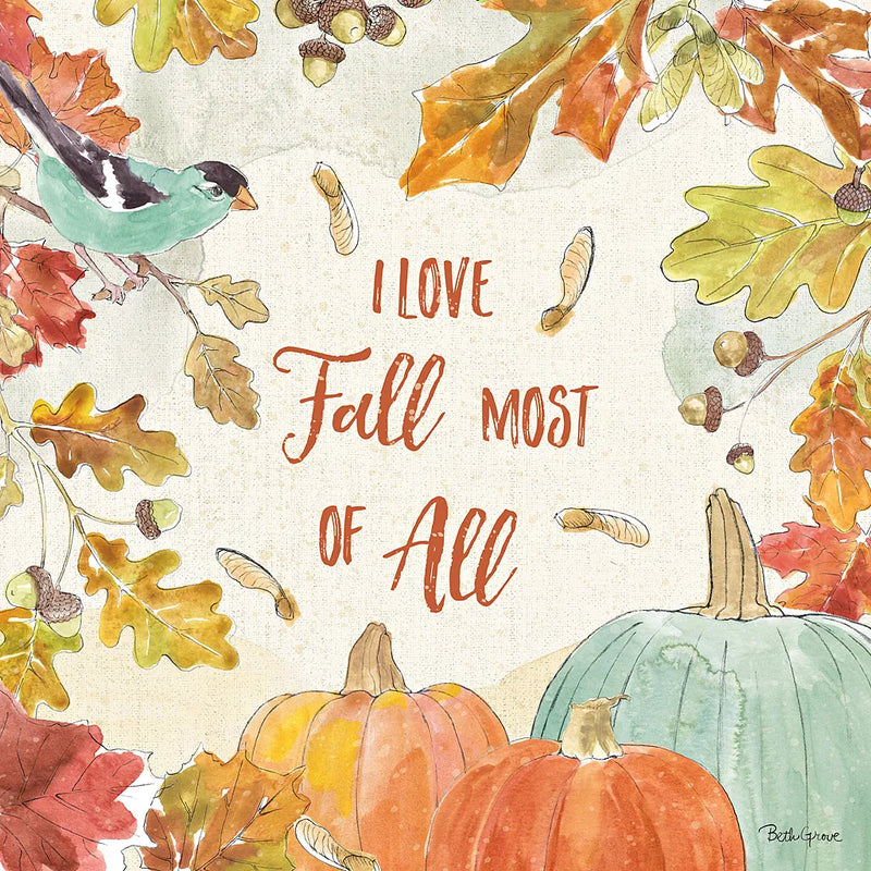 Falling for Fall III by Beth Grove. SKU 43736a. Archival Giclee Fine art print for wall decor.