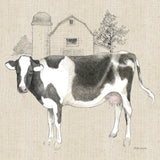 Farm To Table IV on Burlap by Beth Grove. SKU 101481a. Archival Giclee Fine art print for wall decor.
