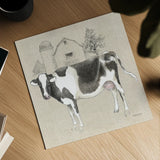 Farm To Table IV on Burlap by Beth Grove. Shown as a detailed flat fine art print, highlighting archival giclee quality. Available as an archival giclee rolled canvas, fine art paper, or poster print. SKU 101481a.
