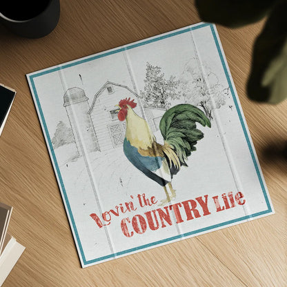 Farm To Table VI by Beth Grove. Shown as a detailed flat fine art print, highlighting archival giclee quality. Available as an archival giclee rolled canvas, fine art paper, or poster print. SKU 25713a.