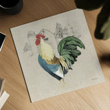 Farm To Table VI on Burlap by Beth Grove. Shown as a detailed flat fine art print, highlighting archival giclee quality. Available as an archival giclee rolled canvas, fine art paper, or poster print. SKU 101482a.