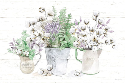 Farmhouse Cotton I Sage by Beth Grove. SKU 57448i. Archival Giclee Fine art print for wall decor.