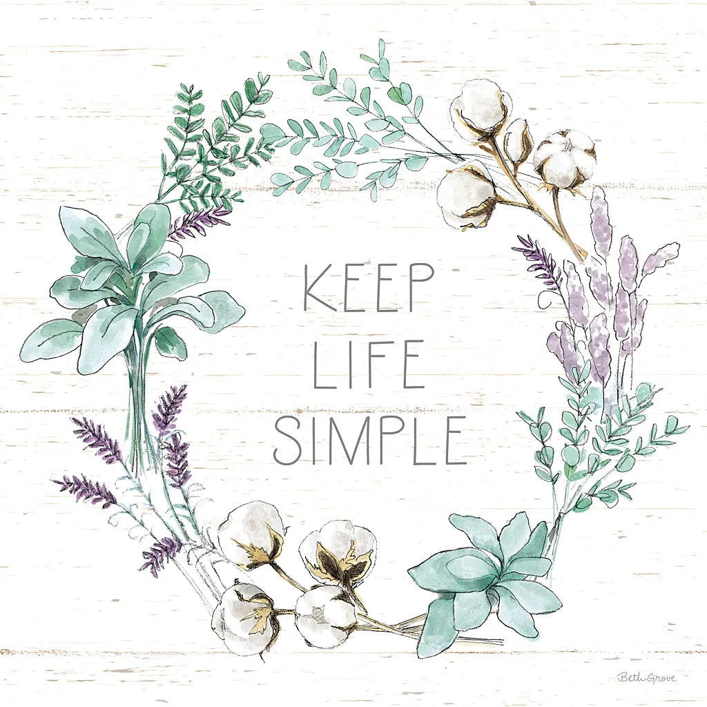 Farmhouse Cotton IX by Beth Grove. SKU 50903a. Archival Giclee Fine art print for wall decor.