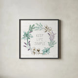 Farmhouse Cotton IX by Beth Grove. Shown in a sleek black glass frame for a contemporary gallery look. Available as an archival giclee rolled canvas, fine art paper, or poster print. SKU 50903a.