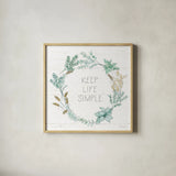Farmhouse Cotton IX Neutral by Beth Grove. Shown in a natural wood glass frame for a timeless modern aesthetic. Available as an archival giclee rolled canvas, fine art paper, or poster print. SKU 56044a.