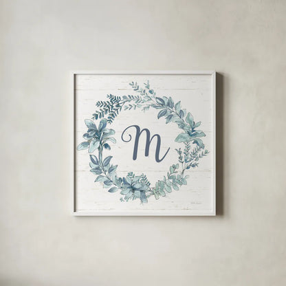 Farmhouse Cotton X v2 by Beth Grove. Shown in a crisp white glass frame for a clean and minimalist style. Available as an archival giclee rolled canvas, fine art paper, or poster print. SKU 51861a.