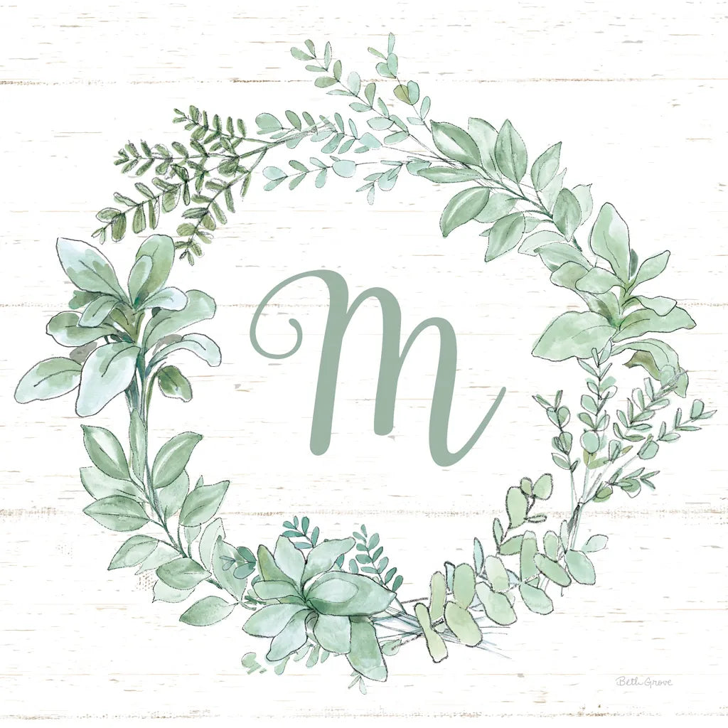 Farmhouse Cotton X v2 Sage by Beth Grove. SKU 54266a. Archival Giclee Fine art print for wall decor.