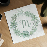 Farmhouse Cotton X v2 Sage by Beth Grove. Shown as a detailed flat fine art print, highlighting archival giclee quality. Available as an archival giclee rolled canvas, fine art paper, or poster print. SKU 54266a.