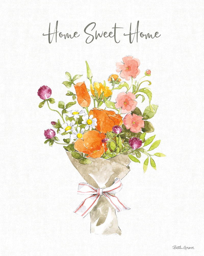 Farmhouse Floral IV by Beth Grove