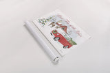 Farmhouse Holidays V by Beth Grove. shown as a rolled paper print. Available as archival giclee rolled canvas, fine art paper, or poster print. SKU 45571i.