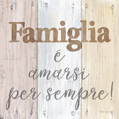 Farmhouse V Italian by Beth Grove. SKU 71841a. Archival Giclee Fine art print for wall decor.