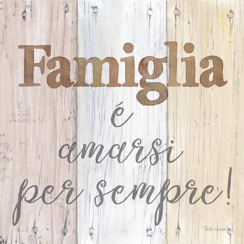 Farmhouse V Italian by Beth Grove. SKU 71841a. Archival Giclee Fine art print for wall decor.