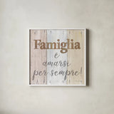 Farmhouse V Italian by Beth Grove. Shown in a crisp white glass frame for a clean and minimalist style. Available as an archival giclee rolled canvas, fine art paper, or poster print. SKU 71841a.