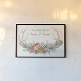 Festive Season I by Beth Grove. shown as a paper print in a black flame. Available as a archival giclee rolled canvas, fine art paper, or poster print. SKU 72310i.