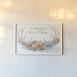 Festive Season I by Beth Grove. shown as a paper print in a white frame. Available as a archival giclee rolled canvas, fine art paper, or poster print. SKU 72310i.