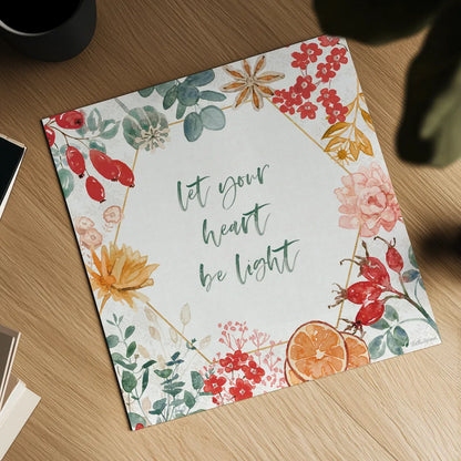 Festive Season IV by Beth Grove. Shown as a detailed flat fine art print, highlighting archival giclee quality. Available as an archival giclee rolled canvas, fine art paper, or poster print. SKU 72313a.