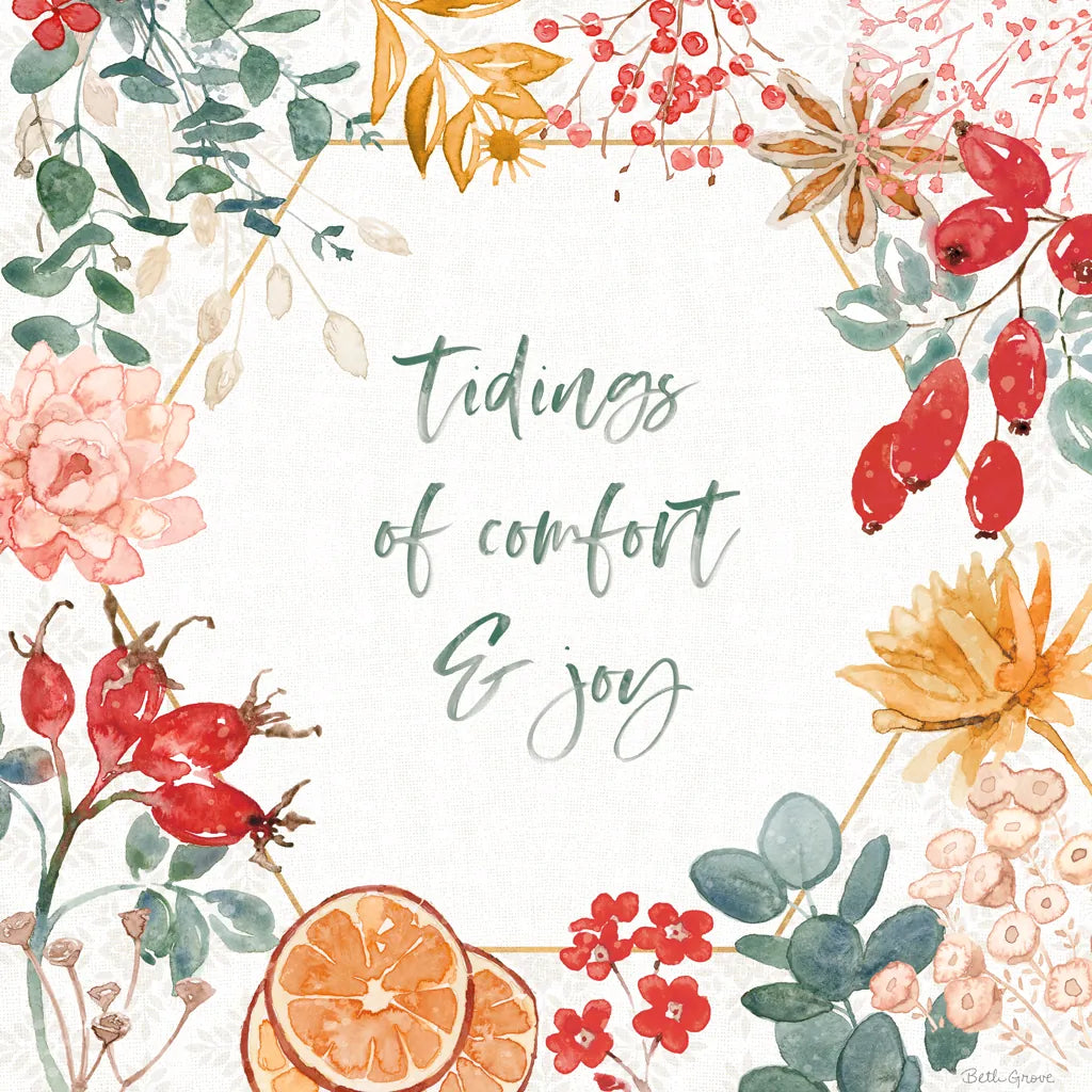 Festive Season V by Beth Grove. SKU 72314a. Archival Giclee Fine art print for wall decor.