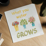 Flea Market Flowers V by Beth Grove. Shown as a detailed flat fine art print, highlighting archival giclee quality. Available as an archival giclee rolled canvas, fine art paper, or poster print. SKU 98894a.
