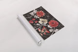 Flora Toile I Dark by Beth Grove. shown as a rolled paper print. Available as archival giclee rolled canvas, fine art paper, or poster print. SKU 92948i.