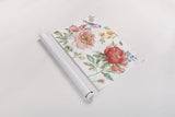 Floral Focus I by Beth Grove. shown as a rolled paper print. Available as archival giclee rolled canvas, fine art paper, or poster print. SKU 62322i.