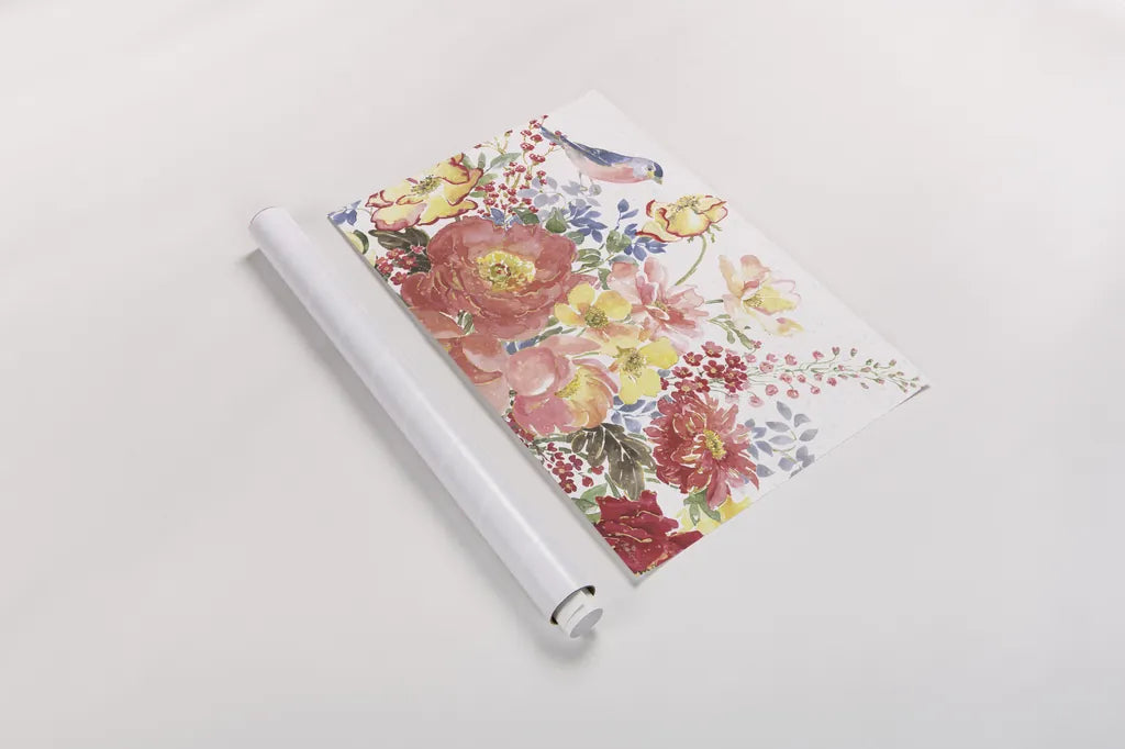 Floral Focus II by Beth Grove. shown as a rolled paper print. Available as archival giclee rolled canvas, fine art paper, or poster print. SKU 62323i.