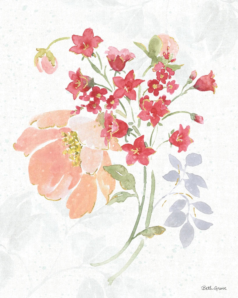 Floral Focus IX by Beth Grove