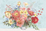 Floral Focus V Blue by Beth Grove. SKU 62335i. Archival Giclee Fine art print for wall decor.