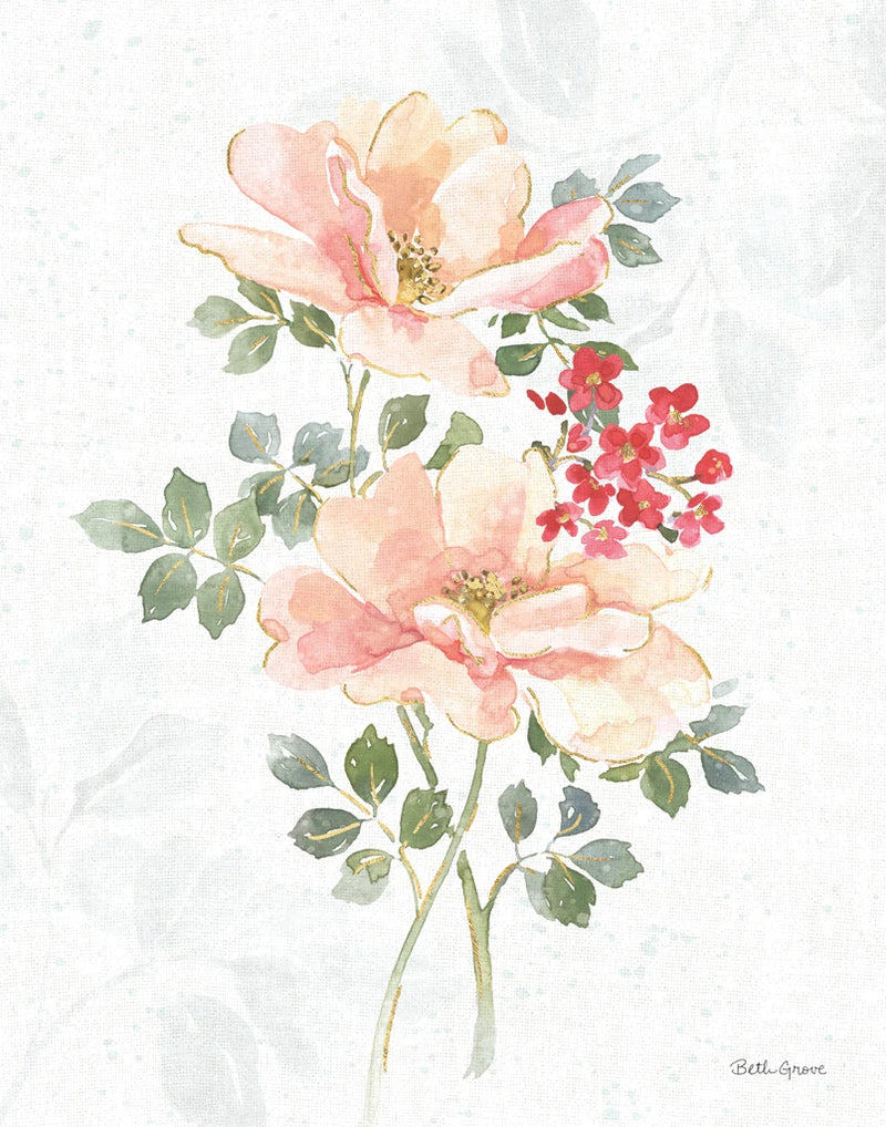 Floral Focus VIII by Beth Grove